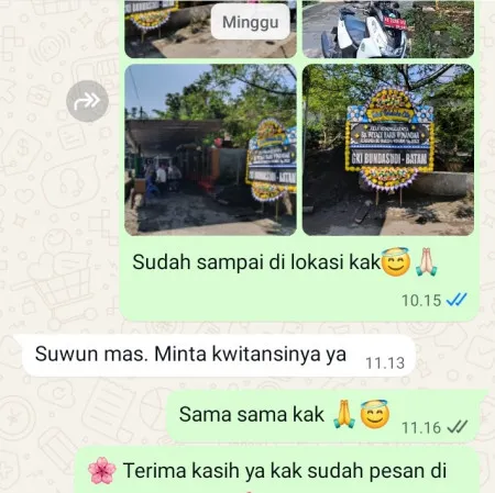 Pengiriman Papan Bunga Duka Pangenjurutengah Purworejo
